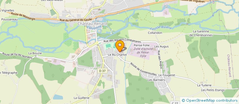 localisation de l'entreprise SICAMAR INTERET COLLECTIF AGRICOLE à DOUCHY-MONTCORBON