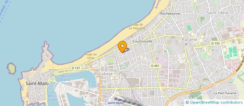localisation de l'entreprise SICANA ASSOCIES à SAINT-MALO