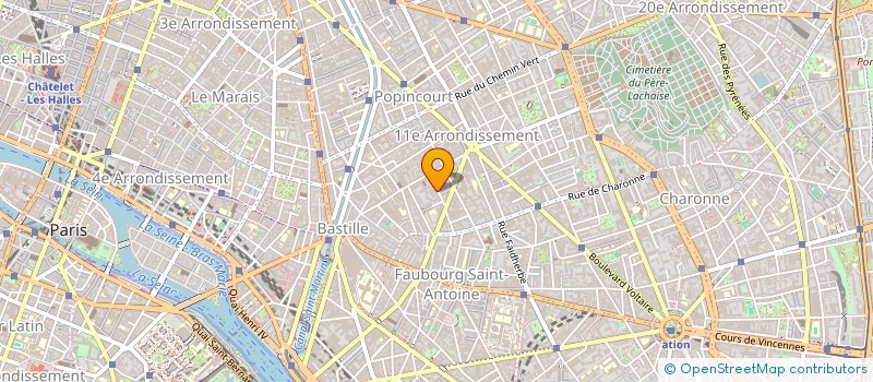 localisation de l'entreprise SICANA CONSEIL  PARIS