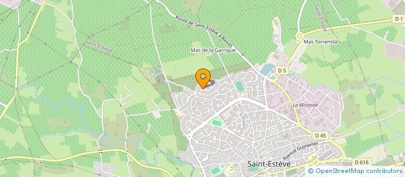 localisation de l'entreprise SICANIA  SAINT-ESTEVE