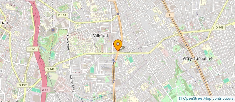 localisation de l'entreprise SICAP SOCIETE IMMOBILIERE DE CONSEILS ET ACCESSION A LA PROPRIETE à VILLEJUIF