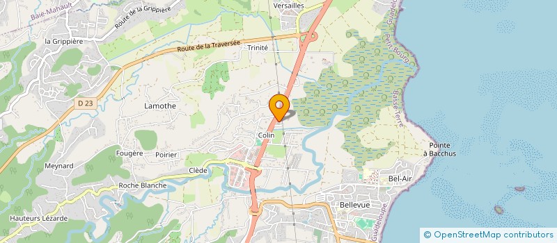 localisation de l'entreprise SICAPAG DEVELOPPEMENT à PETIT-BOURG