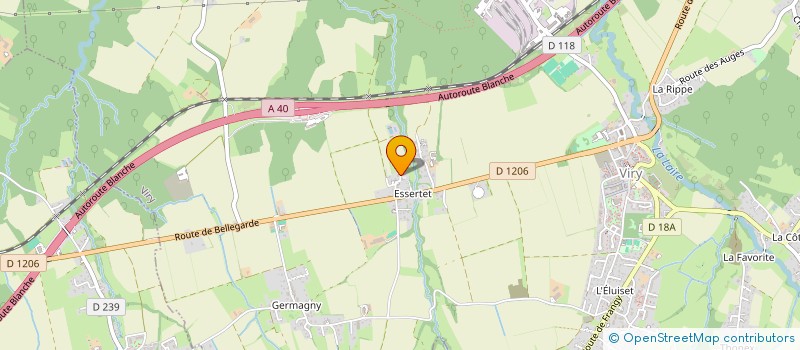 localisation de l'entreprise SICAR  VIRY