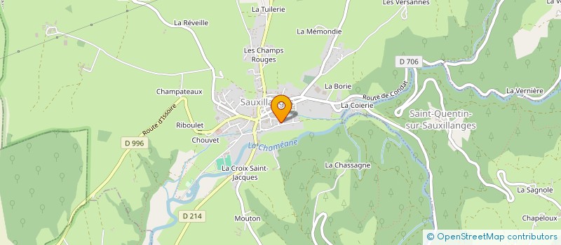 localisation de l'entreprise SICARD SECURITE INCENDIE à SAUXILLANGES
