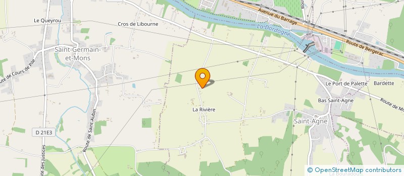 localisation de l'entreprise SICARD THOMAS  SAINT-AGNE