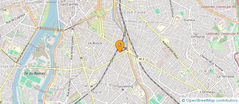 localisation de l'entreprise SICAS  TOULOUSE