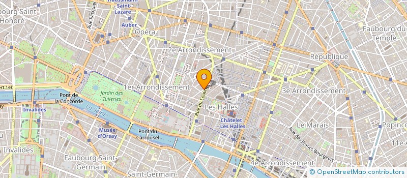 localisation de l'entreprise SICASOV à PARIS