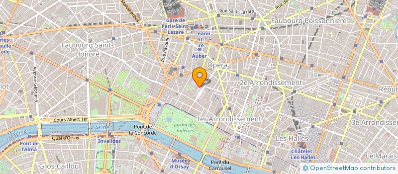 localisation de l'entreprise SICAV ORALIE PATRIMOINE à PARIS