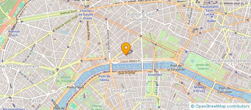 localisation de l'entreprise SICAV SORHALP  PARIS