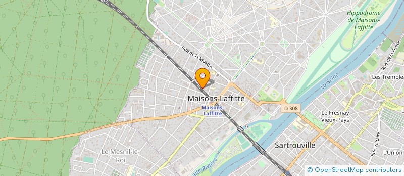 localisation de l'entreprise SICCADANIA S.A.S.  LE MESNIL-LE-ROI