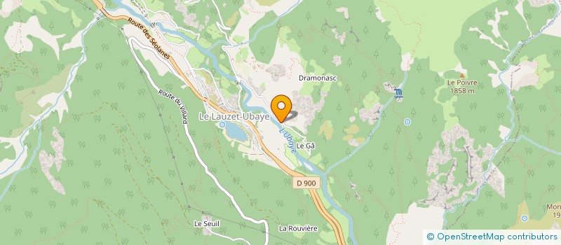 localisation de l'entreprise SICELLO MANUEL  LE LAUZET-UBAYE