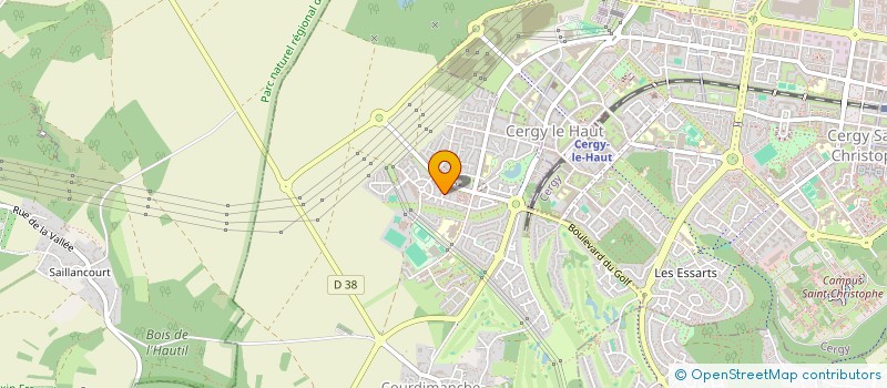 localisation de l'entreprise SICHA IMMOBILIER  COURDIMANCHE