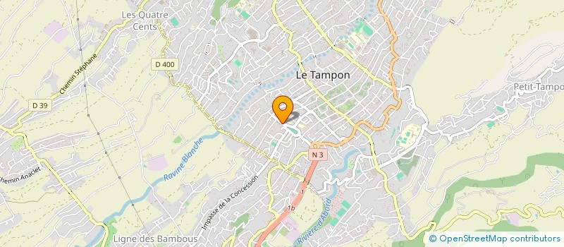 localisation de l'entreprise SICHEM à LE TAMPON