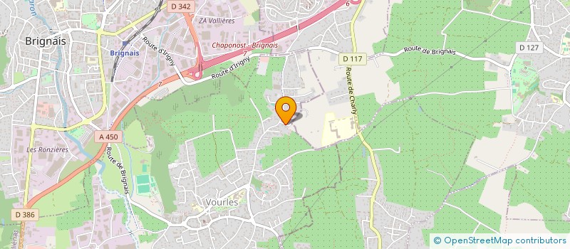 localisation de l'entreprise SICHUANORD  VOURLES