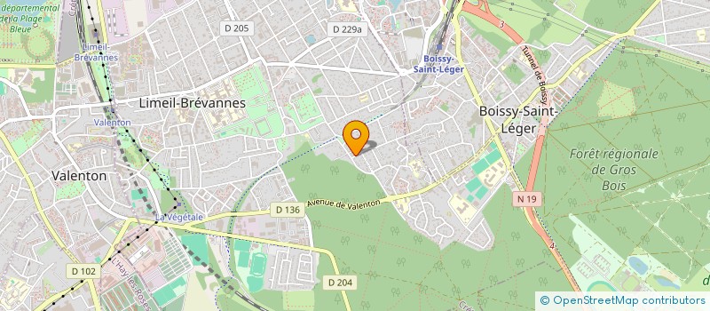 localisation de l'entreprise SICI MAYNE-WALTER  LIMEIL-BREVANNES