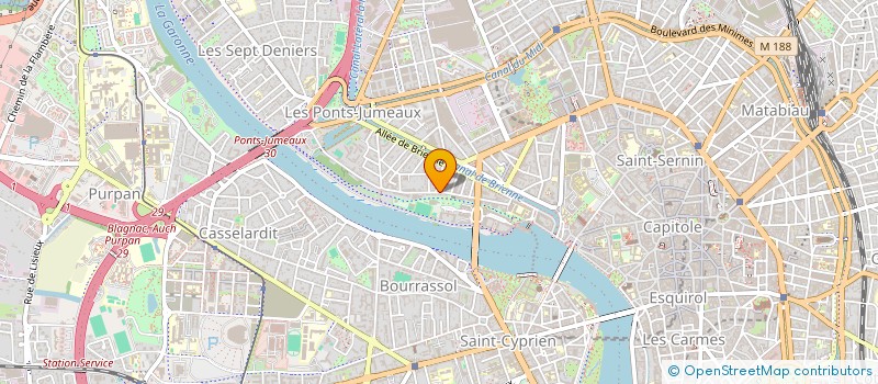 localisation de l'entreprise SICIETE CIVILE IMMOBILIERE ASILAH  TOULOUSE