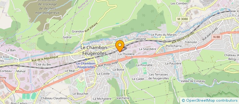localisation de l'entreprise SICILIA IMPORT EXPORT à LE CHAMBON-FEUGEROLLES