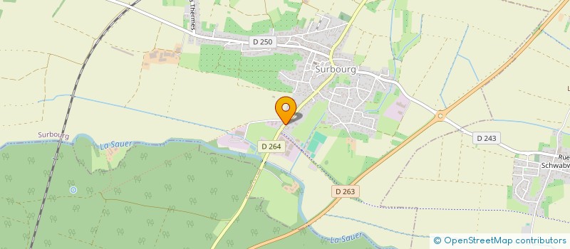 localisation de l'entreprise SICILY  SURBOURG