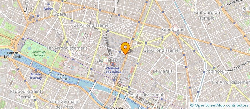 localisation de l'entreprise SICINFO à PARIS