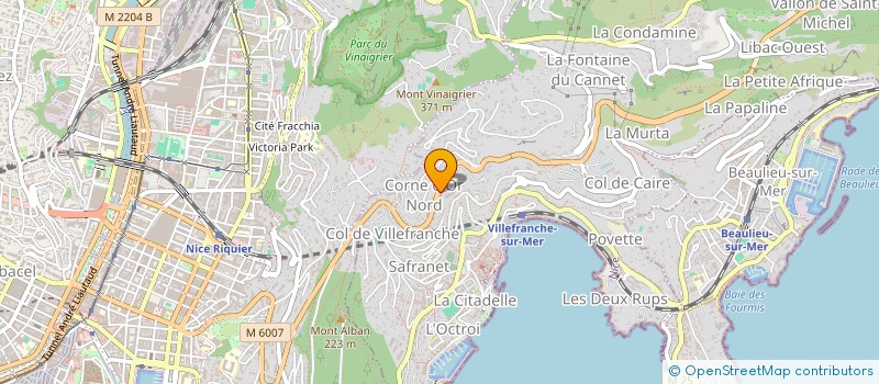 localisation de l'entreprise SICIS  VILLEFRANCHE-SUR-MER