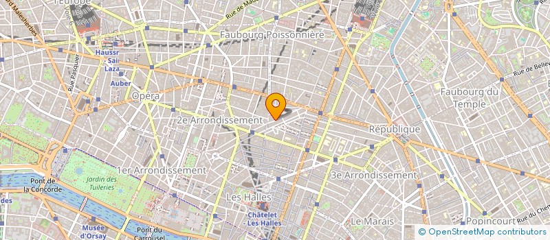 localisation de l'entreprise SICLA 26  PARIS