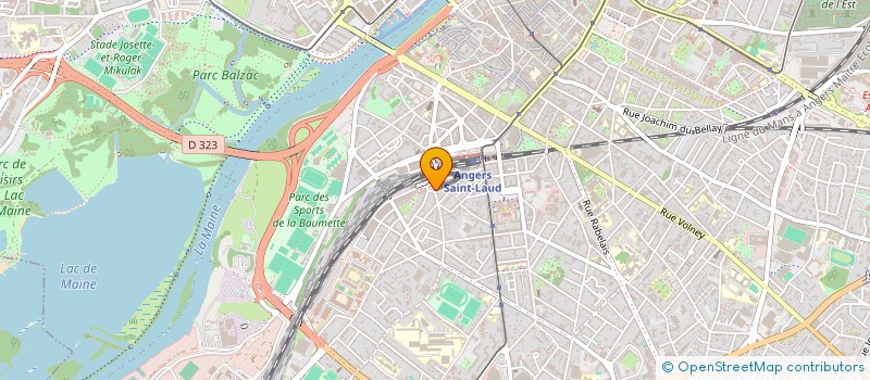 localisation de l'entreprise SICLIMMO à ANGERS