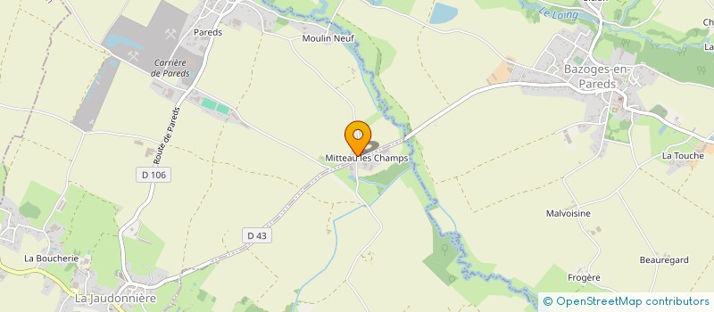 localisation de l'entreprise SICLON  LA JAUDONNIERE