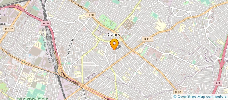 localisation de l'entreprise SICMA à DRANCY