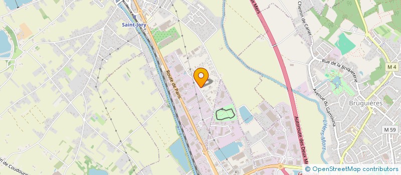 localisation de l'entreprise SICO SERVICES FORMATION  SAINT-JORY