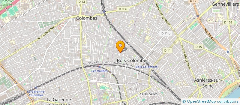 localisation de l'entreprise SICOARI SC à BOIS-COLOMBES
