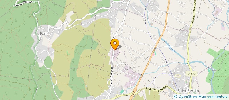 localisation de l'entreprise SICOBA  SAINT-SERNIN