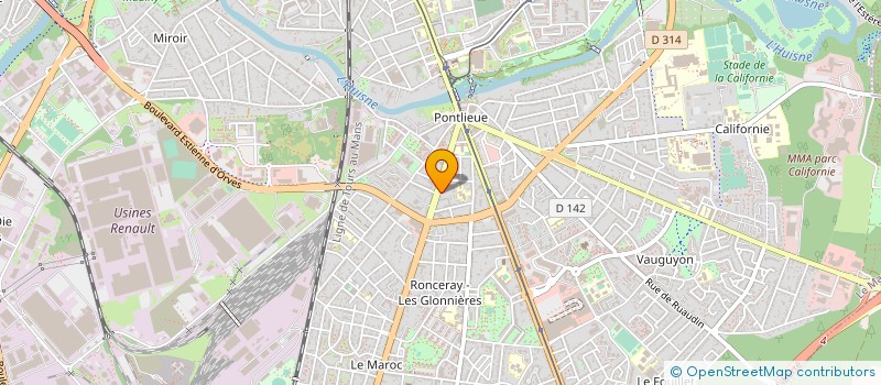 localisation de l'entreprise SICODIM à LE MANS