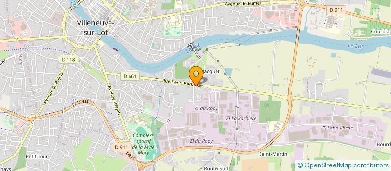 localisation de l'entreprise SICOGEC INDUS COM GRALL CHAPUT à VILLENEUVE-SUR-LOT