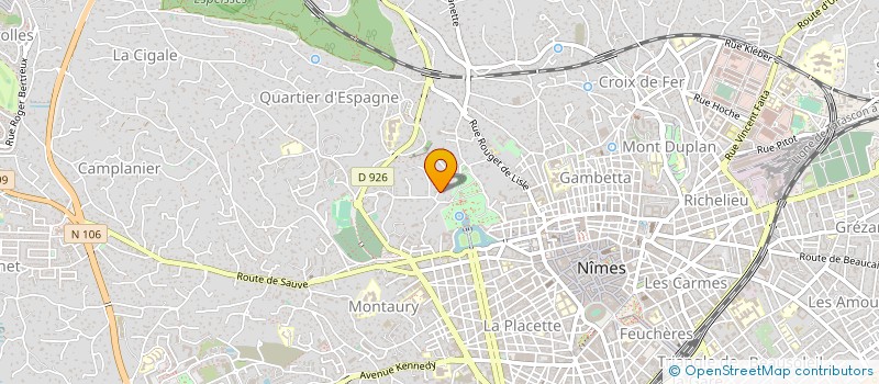 localisation de l'entreprise SICOM SOC INVESTISSEMENT COMBES à NIMES