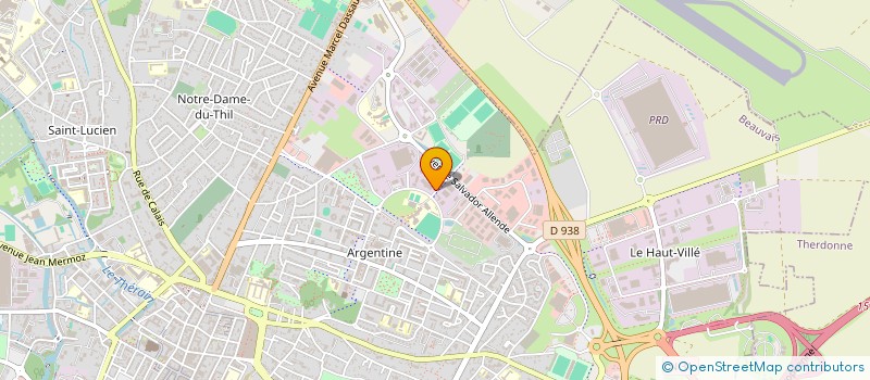 localisation de l'entreprise SICOMEL à BEAUVAIS