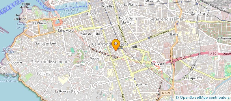 localisation de l'entreprise SICOMIT-FRANCE à MARSEILLE
