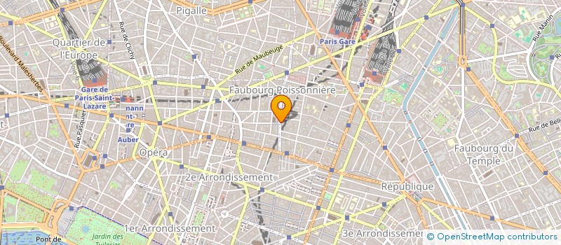 localisation de l'entreprise SICOMOR à PARIS