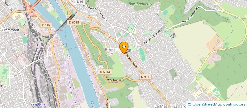 localisation de l'entreprise SICOMORE EXPERTISE  BONSECOURS