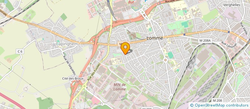 localisation de l'entreprise SICOOM  LILLE
