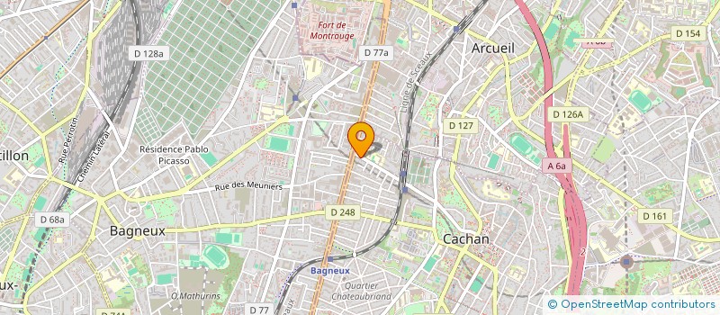 localisation de l'entreprise SICOR GROUPE  CACHAN