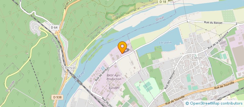 localisation de l'entreprise SICOT  SAINT AUBIN LES ELBEUF