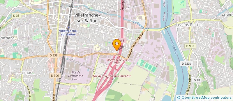 localisation de l'entreprise SICOVAR à VILLEFRANCHE-SUR-SAONE