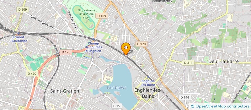 localisation de l'entreprise SICOZY  SOISY-SOUS-MONTMORENCY