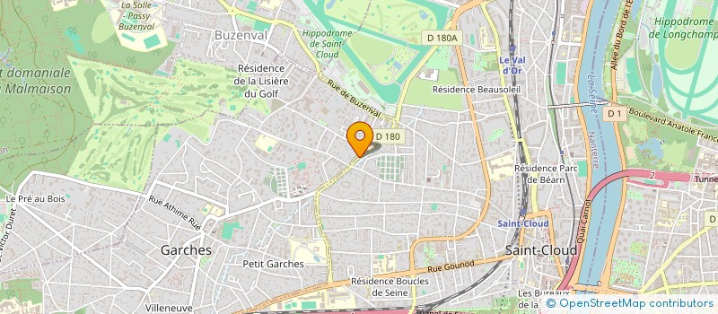 localisation de l'entreprise SICRER SOC à GARCHES