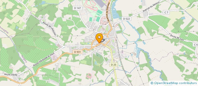 localisation de l'entreprise SICTOM DU SECTEUR OUEST à NOGARO