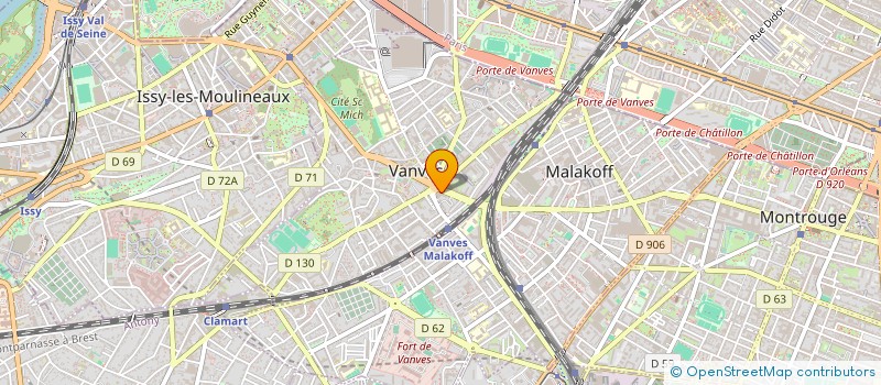 localisation de l'entreprise SID à VANVES