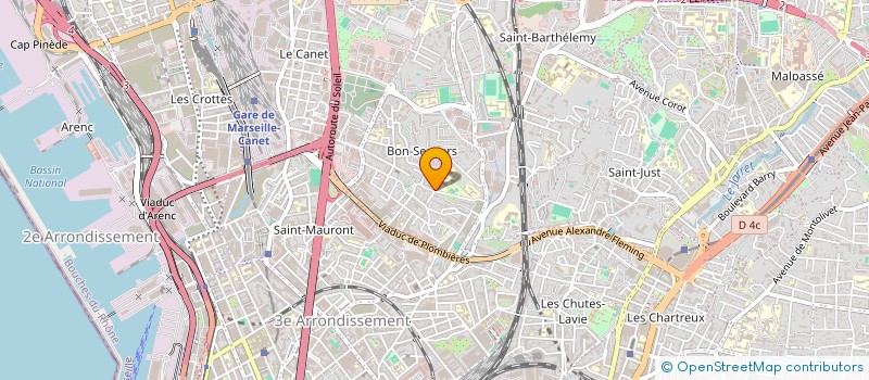 localisation de l'entreprise SID AUTOMATIQUE ROBOTIQUE & INFORMATIQUE à MARSEILLE