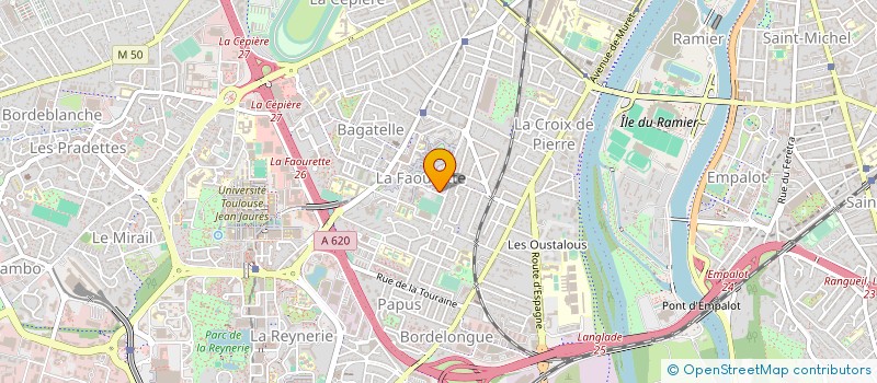 localisation de l'entreprise SID METAL  TOULOUSE