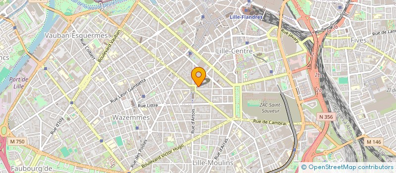 localisation de l'entreprise SID NORD OUEST à LILLE