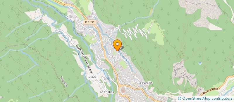 localisation de l'entreprise SIDA SECOURS à BRIANCON